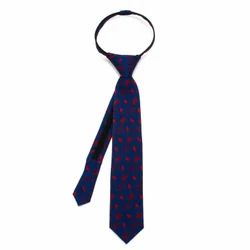 School Zipper Tie